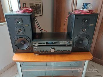 amplificatore + tuner HiFi Technics