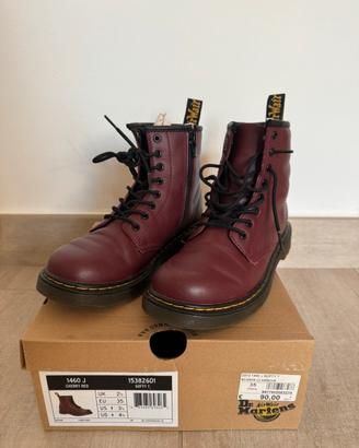 Dr. Martens 1460 J Softy T Cherry Red