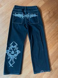 Jeans Nero Con Custom