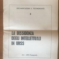 La dissidenza degli intellettuali in URSS