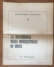La dissidenza degli intellettuali in URSS