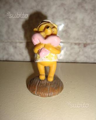 Pupazzo Winnie the Pooh 7 cm con Basamento