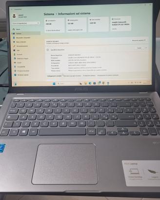 Laptop ASUS 15" - Come Nuovo - 238 gb
