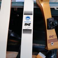 Due archi lunghi, uno marca Samick SMT, altro HOYT