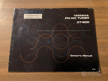 Sintonizzatore YAMAHA CT800