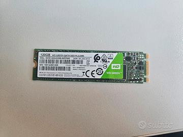 120GB WD GREEN SATA SSD M.2 2280