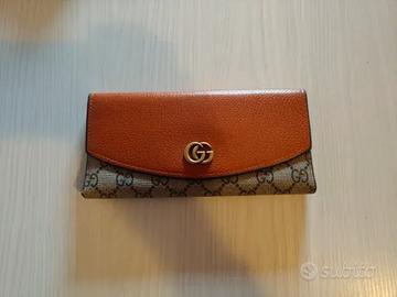 Portafoglio Gucci Beige/Marrone