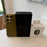 Motorola signature 512gb  + moto watch fit