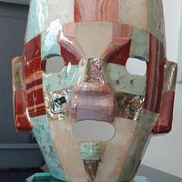 Maschera Messicana in pietre 