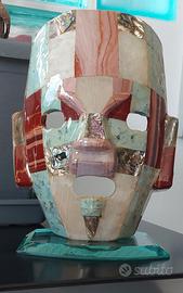 Maschera Messicana in pietre 