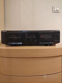 Impianto stereo per cassette Sony Modello TC-WE305