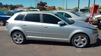 Ricambi Audi A3 cc. 2.0 TDI anno 2007