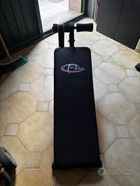 Panca palestra per addominali ed esercizi vari