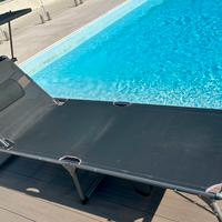 Lettino prendisole pieghevole