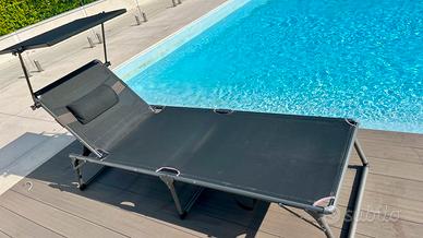 Lettino prendisole pieghevole