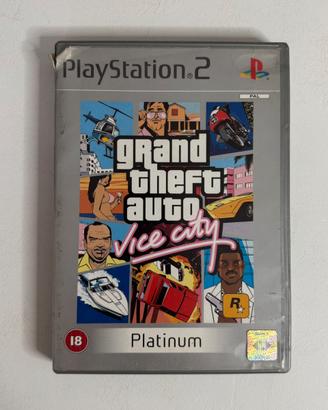 GTA: Vice City - PS2 Platinum con Mappa e Manuale