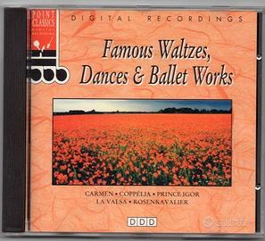 Cd  Famous Waltzes, Dances and Ballet Works