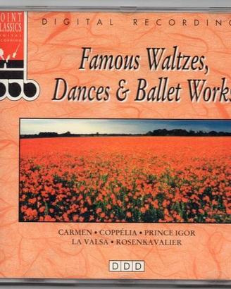Cd  Famous Waltzes, Dances and Ballet Works