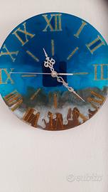 orologio da parete artigianale 