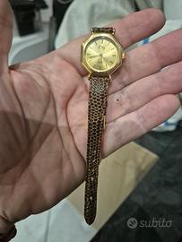 Orologio vintage al quarzo Swiss – Cassa dorata ot