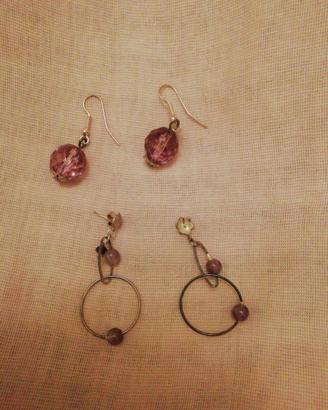 Orecchini per orecchie bucate