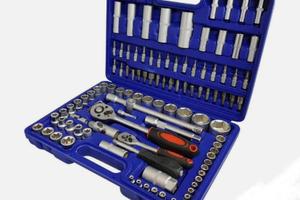 Set di chiavi a bussola e accessori, 108 pezzi