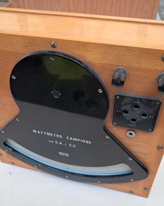 wattmetro campione d'epoca 