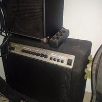 Chitarra erg121 e ampli tube1240r