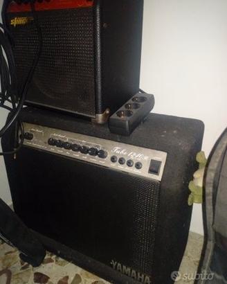 Chitarra erg121 e ampli tube1240r