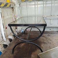 tavolino da salotto in ferro battuto 