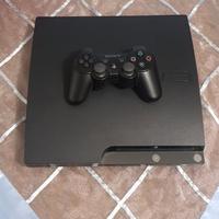 PS3 Slim + controller Sony + 17 Giochi
