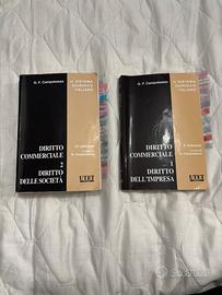 Libri Diritto Commerciale, Campobasso volume 1 e 2