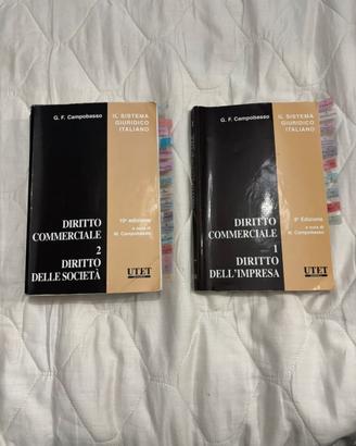 Libri Diritto Commerciale, Campobasso volume 1 e 2