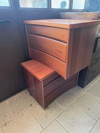  comodini in ciliegio 