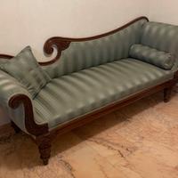 Divano chaise longue stile impero