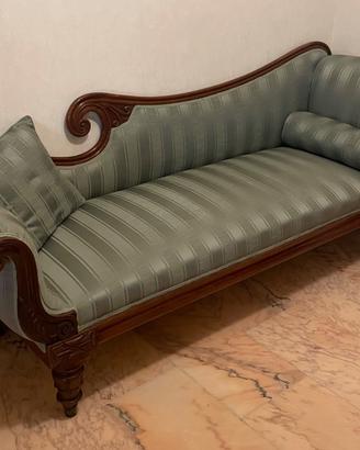 Divano chaise longue stile impero