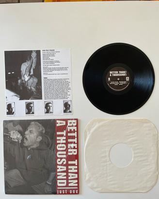 Better Than A Thousand -Just One - Lp 33 giri