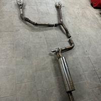 Scarico artigianale con valvola seat ibiza fr