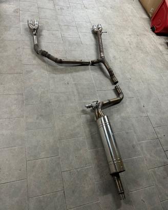 Scarico artigianale con valvola seat ibiza fr