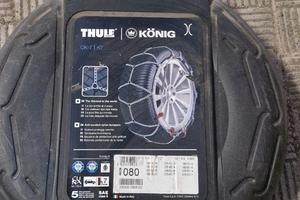 CATENE DA NEVE KONIG K7 K-SLIM 080 7mm THULE CK-7