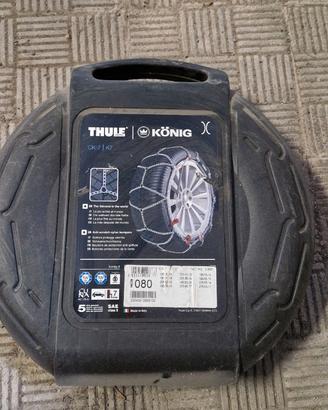 CATENE DA NEVE KONIG K7 K-SLIM 080 7mm THULE CK-7