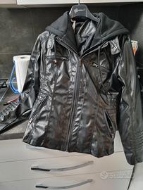 giacca pelle vegana nuova