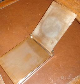 ELEGANTE PORTA BLOCKNOTES A5 - ARGENTATO