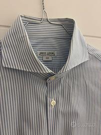 Camicia Libero Silm Tg.40 - 15 3/4 Righe Azzurre