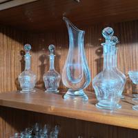 Prestigioso servizio in cristallo vintage