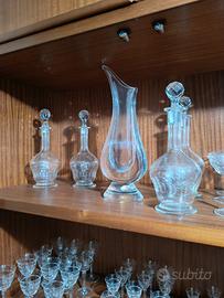 Prestigioso servizio in cristallo vintage