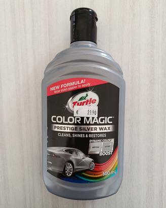 Cera auto con vernice colori Silver
