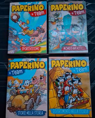 Fumetti paperino in team