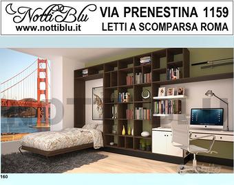 Letto a Scomparsa modello America matrimoniale