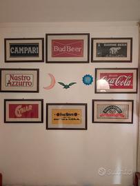 Campari Bud CocaCola  Roses Cynar Nastro Baffodoro